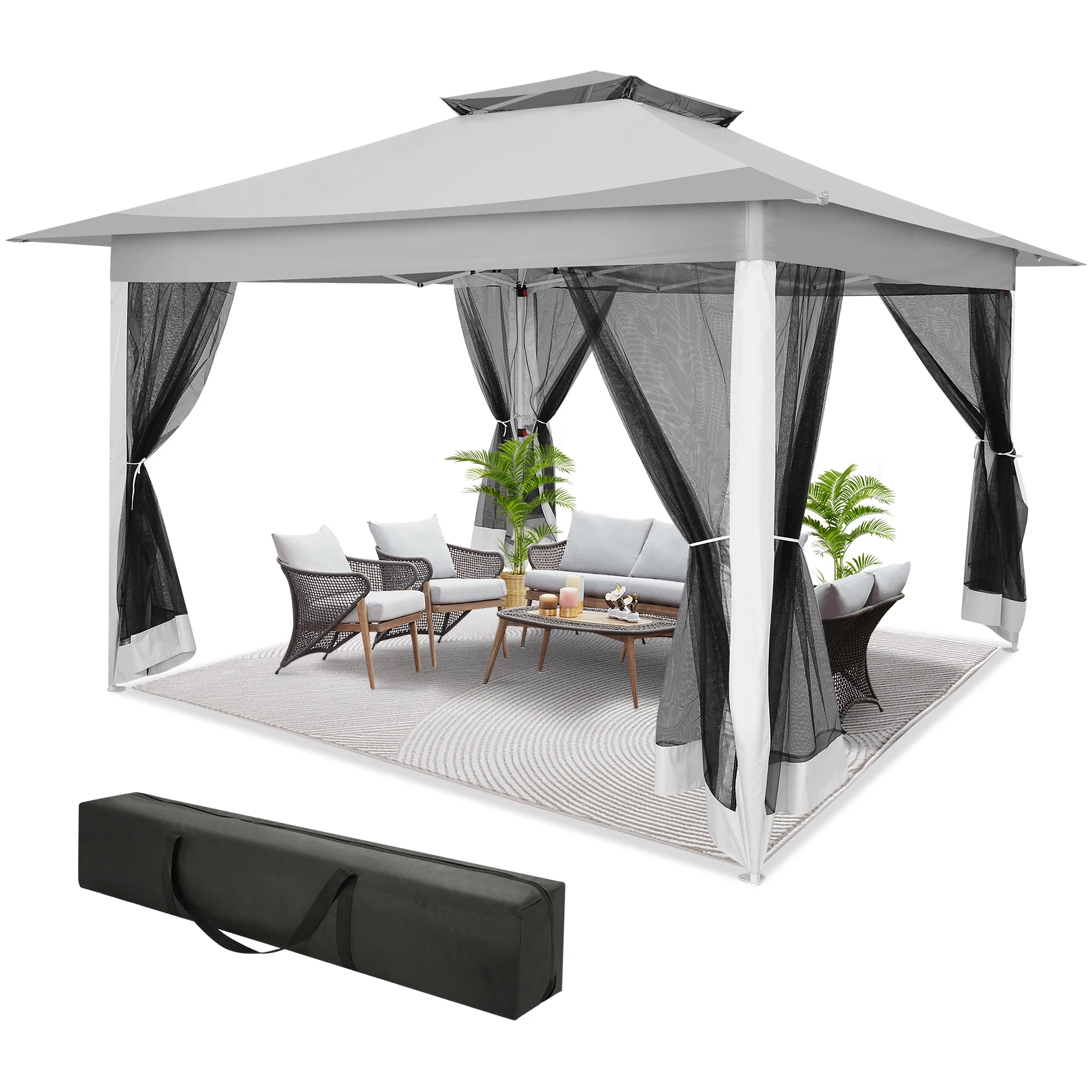 12x12 ft Pop-Up Canopy Tent - Image 1