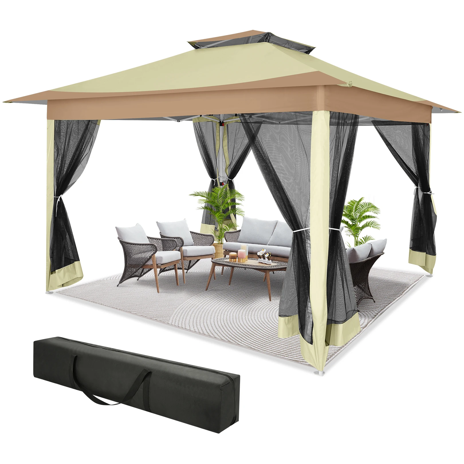12x12 ft Pop-Up Canopy Tent - Image 4