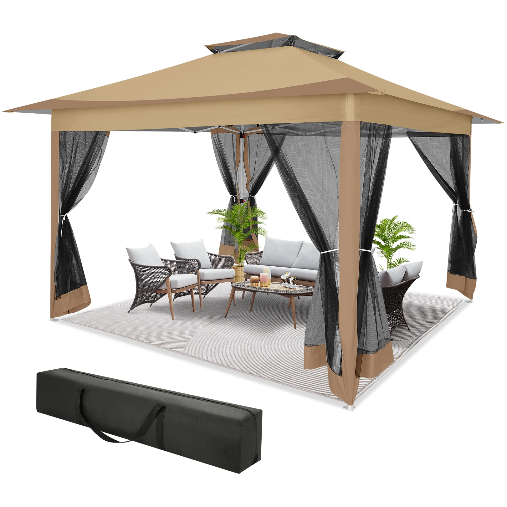 12x12 ft Pop-Up Canopy Tent - Image 6
