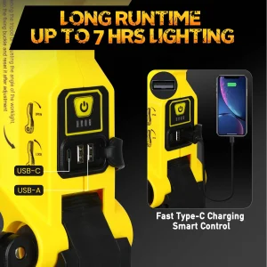LED Work Light 80000LM Emergency Camping - Thumbnail Image 3