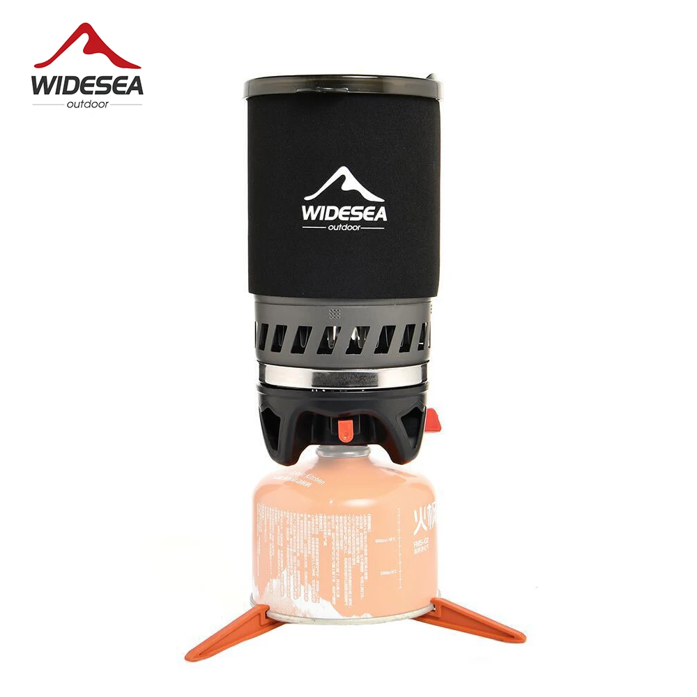 Camping Cooking System with Heat Exchanger - Image 1