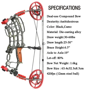 Short Axis Compound Bow Set Kit - Thumbnail Image 2