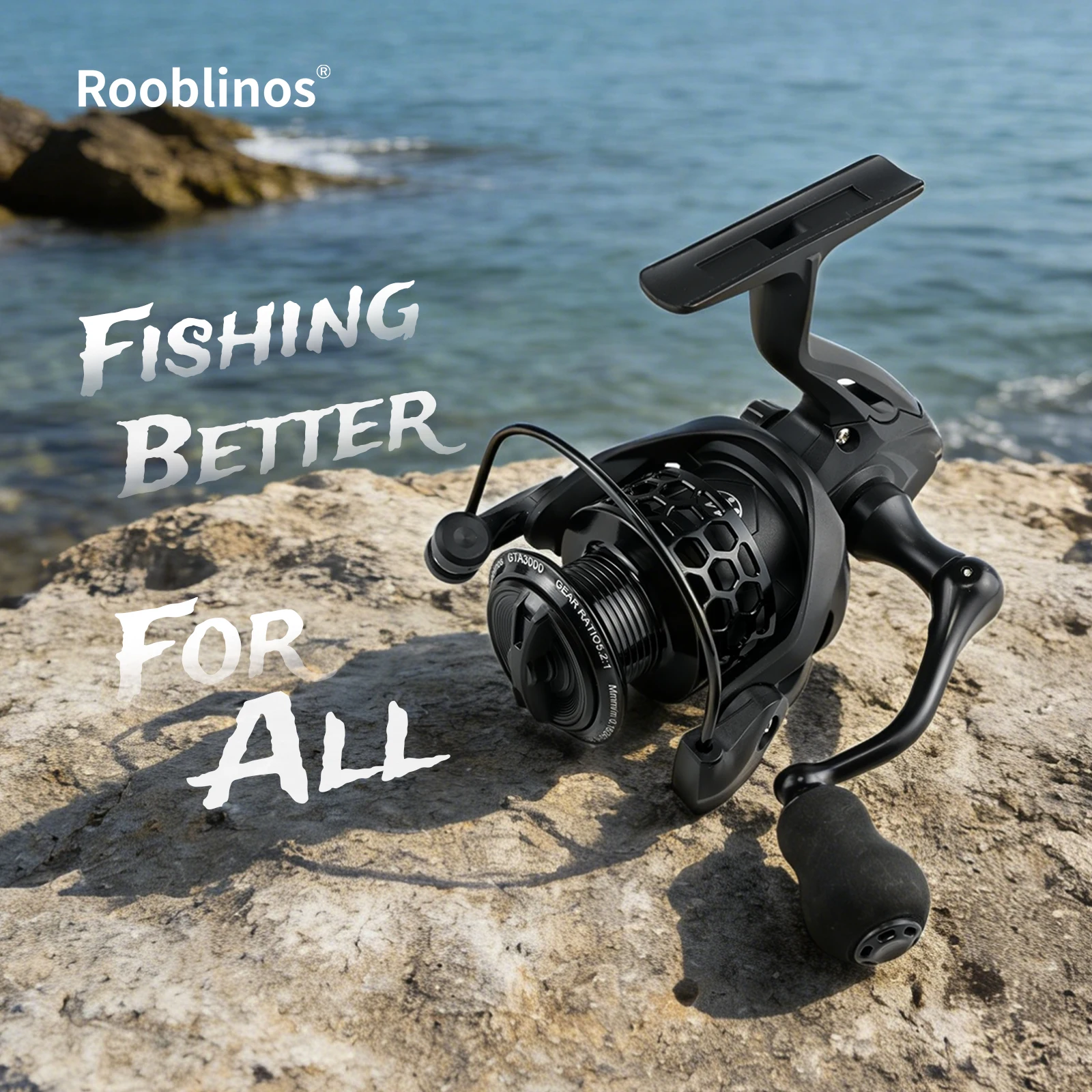ROOBLINOS GTA3 Spinning Reel 1000-7000 - Image 1