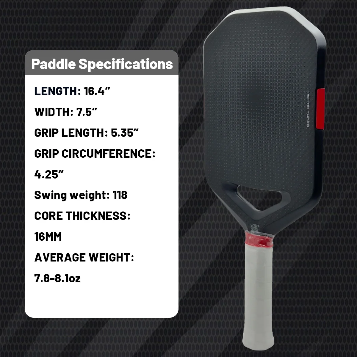 Plaid Pickleball Paddle – Foam Core - Image 2