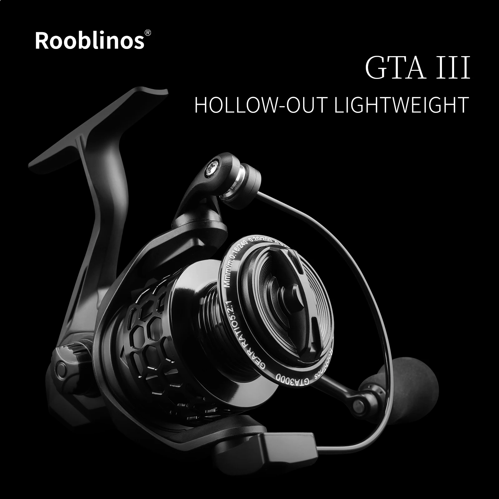 ROOBLINOS GTA3 Spinning Reel 1000-7000 - Image 2
