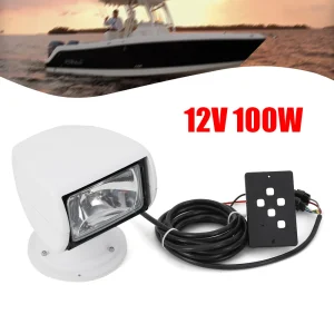 100w Spotlight Marine Remote Controlle - Thumbnail Image 3