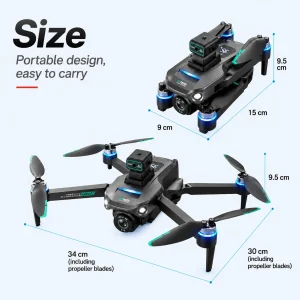 Brushless GPS Drone with 8K Camera - Thumbnail Image 3