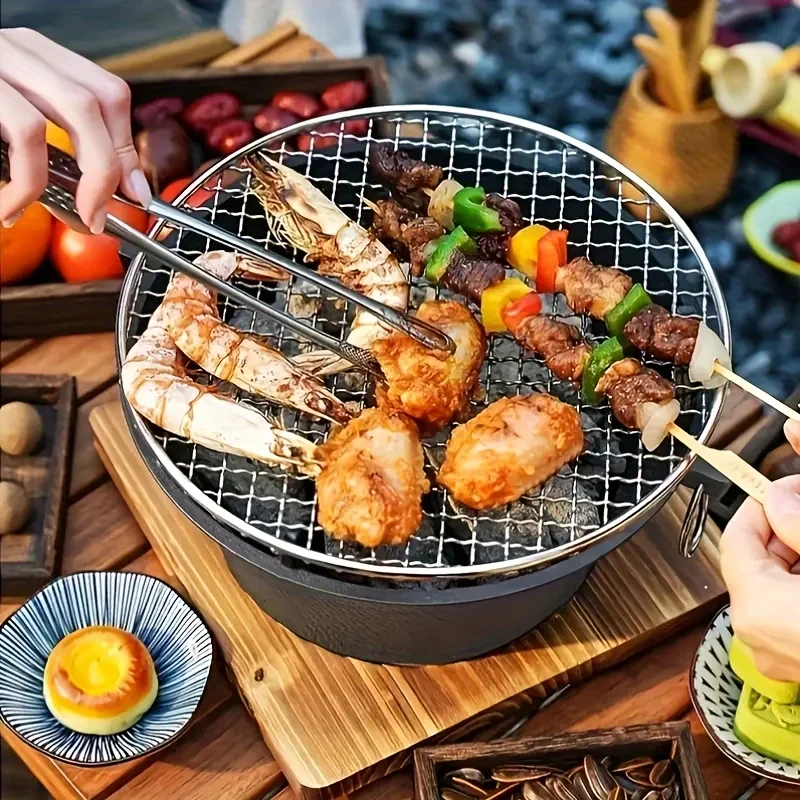 Zoe Cast Iron Oven Stove Barbecue - Image 1
