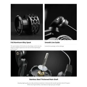 ROOBLINOS GTA3 Spinning Reel 1000-7000 - Thumbnail Image 5