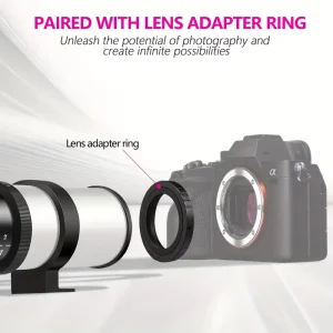 420-800mm F8.3-16 Telephoto Zoom Lens(MF) + T-Mount - Thumbnail Image 3