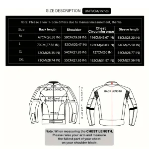 Motorcycle reflective night-time wear jacket - Thumbnail Image 4
