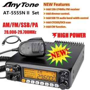 Radio 40 Channel, AM/FM/SSB/LSB/USB