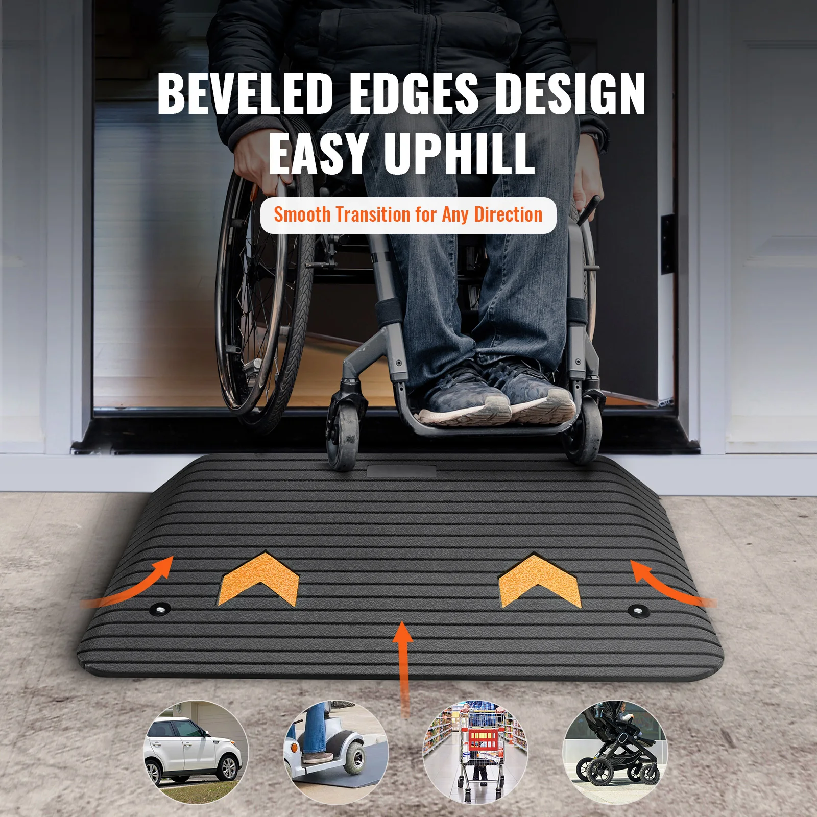 SucceBuy Multi Size Driveway Curb Ramps - Image 2