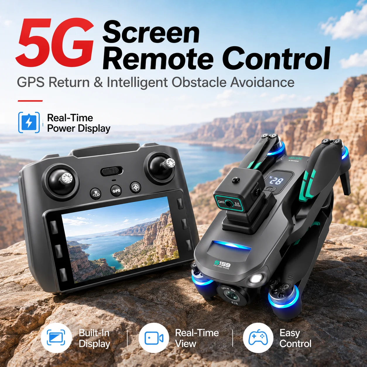 Brushless GPS Drone with 8K Camera - Image 2