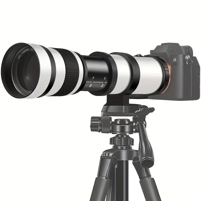 420-800mm F8.3-16 Telephoto Zoom Lens(MF) + T-Mount - Image 5