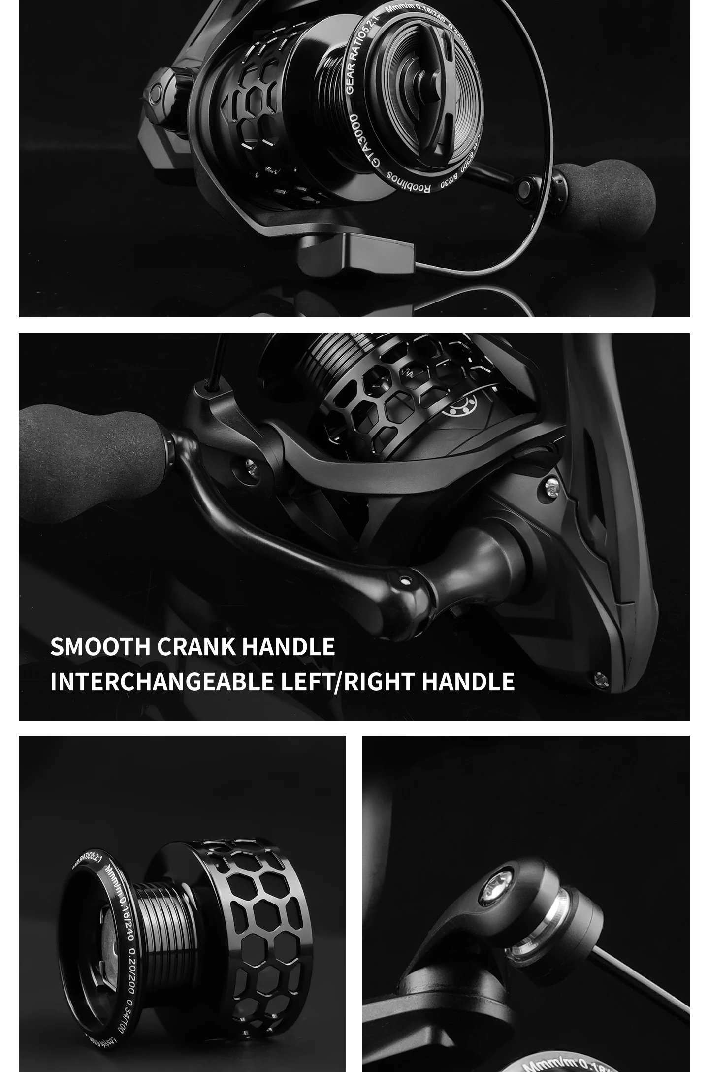 ROOBLINOS GTA3 Spinning Reel 1000-7000 - Image 6